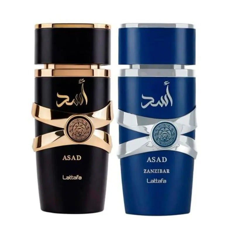 lattafa 5th anniversary limited edition Asad+Asad zanzibar combo