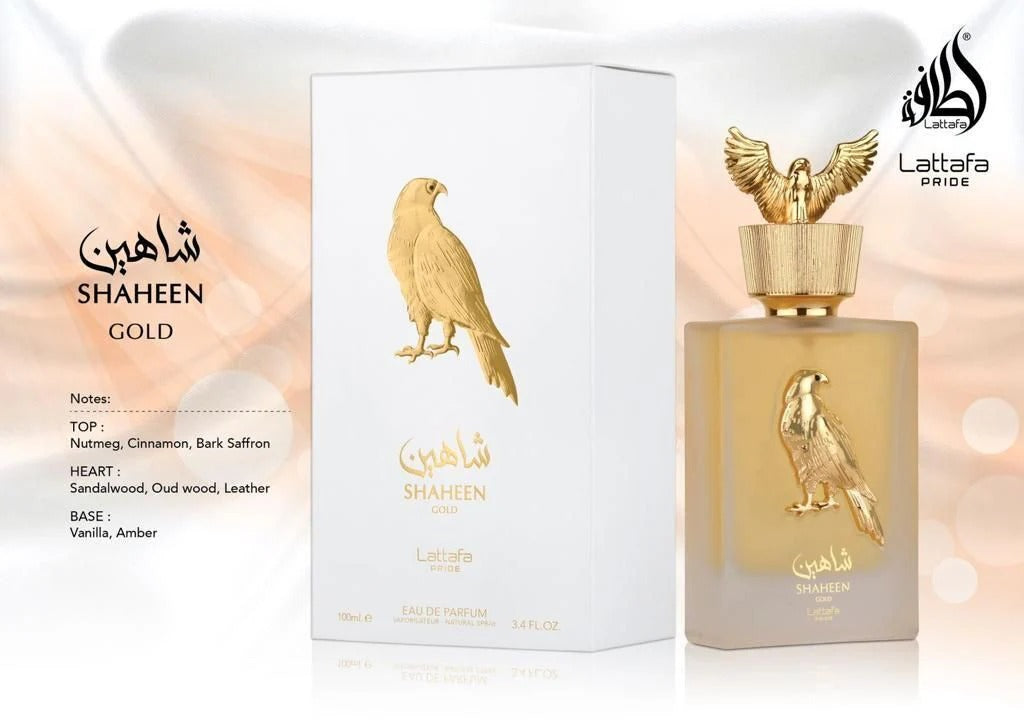 LATTAFA SHAHEEN GOLD 100ML / 3.4 OZ EDP UNISEX
