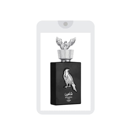 Lattafa Pride Shaheen Silver Eau de Parfum (EDP) Travel Size Spray - 20ml (0.67 OZ), Unisex Fragrance for Men & Women