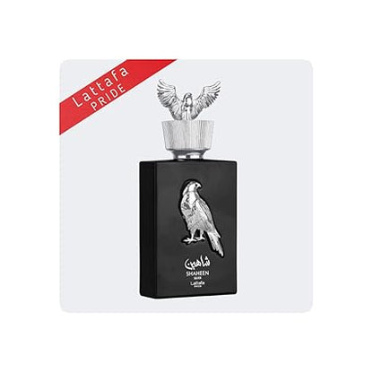 Lattafa Pride Shaheen Silver Eau de Parfum (EDP) Travel Size Spray - 20ml (0.67 OZ), Unisex Fragrance for Men & Women
