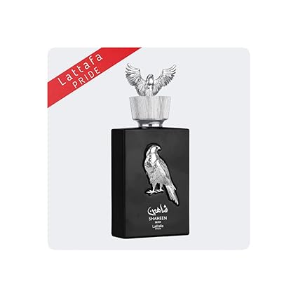Lattafa Pride Shaheen Silver Eau de Parfum (EDP) Travel Size Spray - 20ml (0.67 OZ), Unisex Fragrance for Men & Women